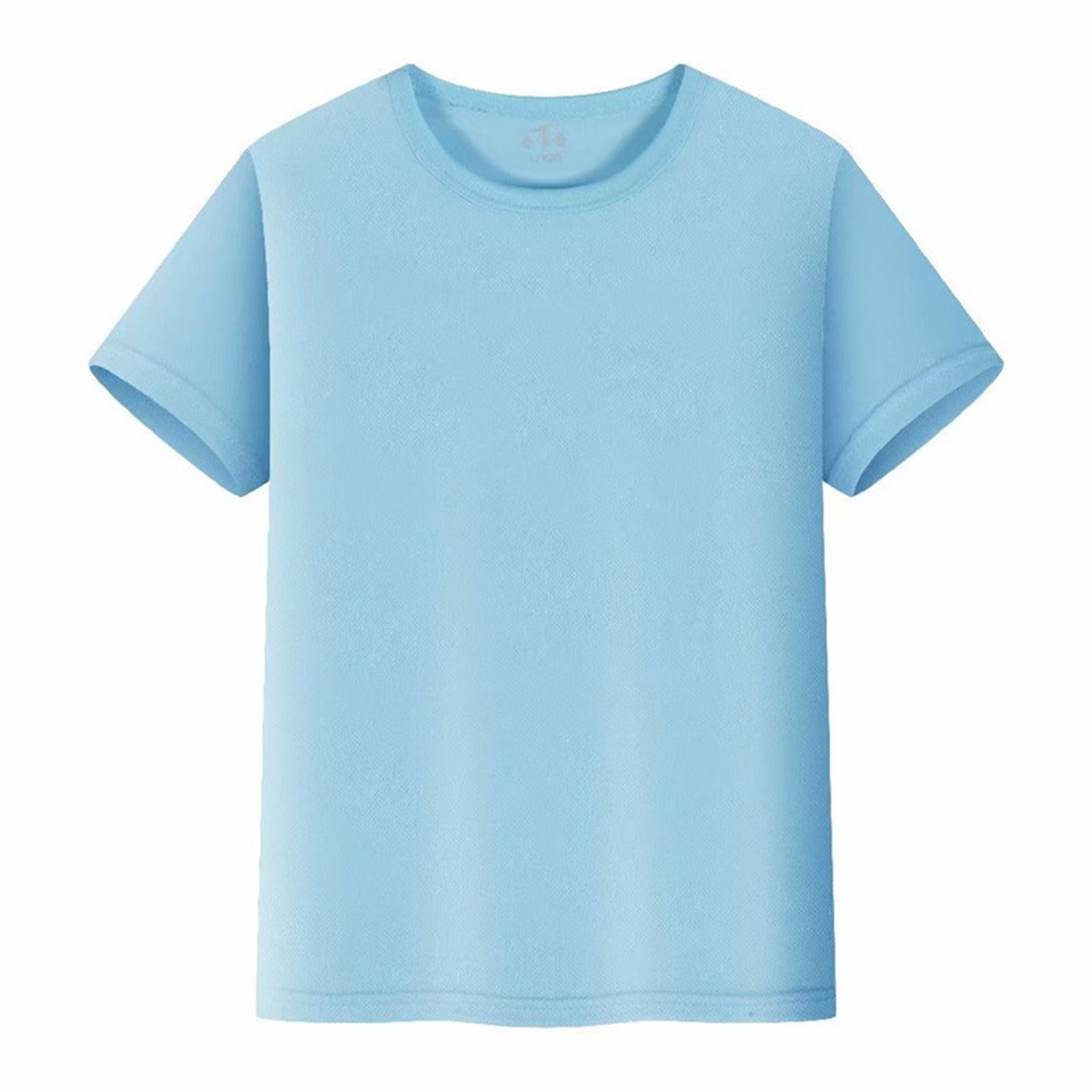 thumbnail image 4 of Camisetas de entrenamiento para hombre - Camiseta deportiva de manga corta - Camiseta de cuello redondo para gimnasio y running - Material de poliéster - Duradera y elegante - Para uso diario, info, 4 of 4